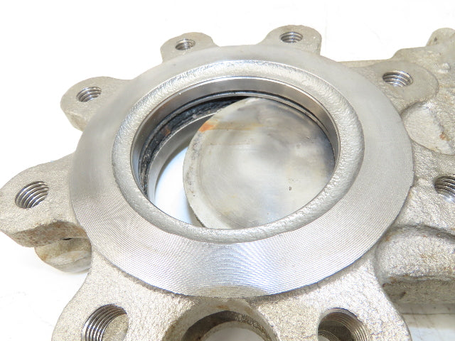 DeZurik KBD 4" Stainless Lug Knife Gate Valve Rising Stem 304SS *Bad Seal*