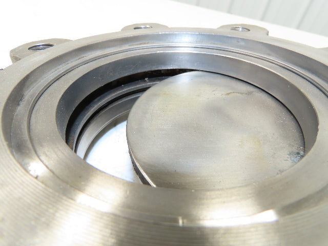 DeZurik KBD 4" Stainless Lug Knife Gate Valve Rising Stem 304SS *Bad Seal*