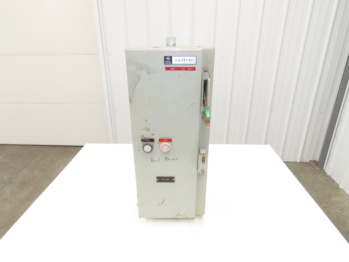 GE NP-161815-1 Fused 10Hp Combination Motor Starter 30 Amp 600v 3ph Size 0