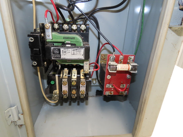 GE NP-161815-1 Fused 10Hp Combination Motor Starter 30 Amp 600v 3ph Size 0