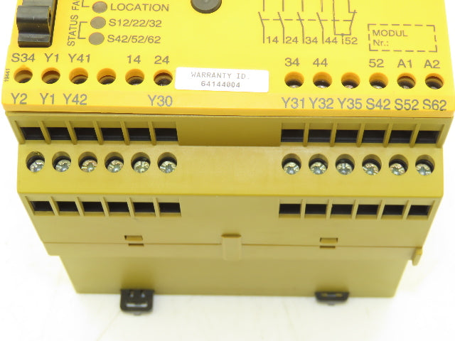 Pilz PNOZ XM1 774600 Safety Control Relay Module 24VDC 4n/o 1n/c 2so