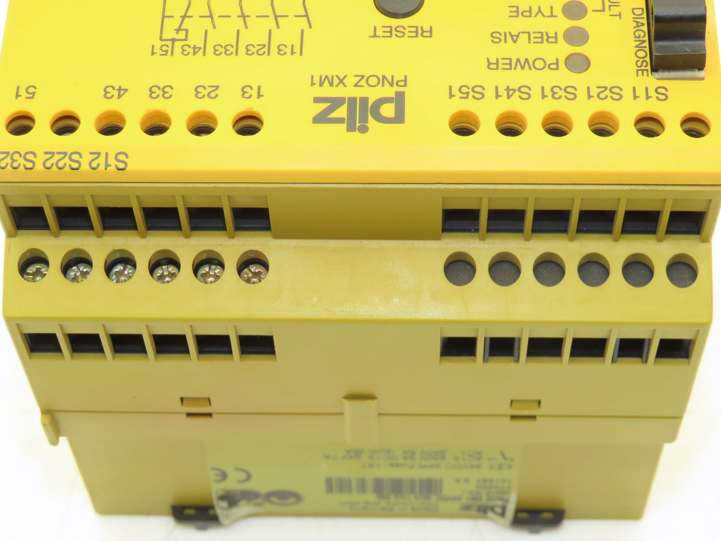 Pilz PNOZ XM1 774600 Safety Control Relay Module 24VDC 4n/o 1n/c 2so
