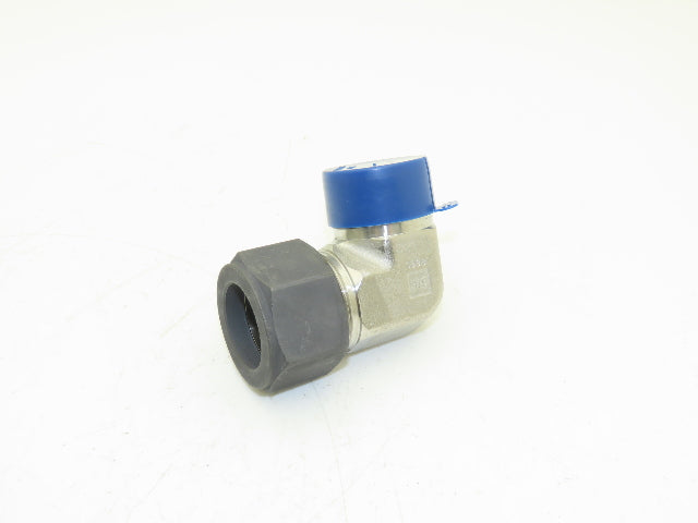Parker 20-20 CBZ-SS Stainless Compression 90° Elbow 1-1/4" Tube x 1-1/4" NPT