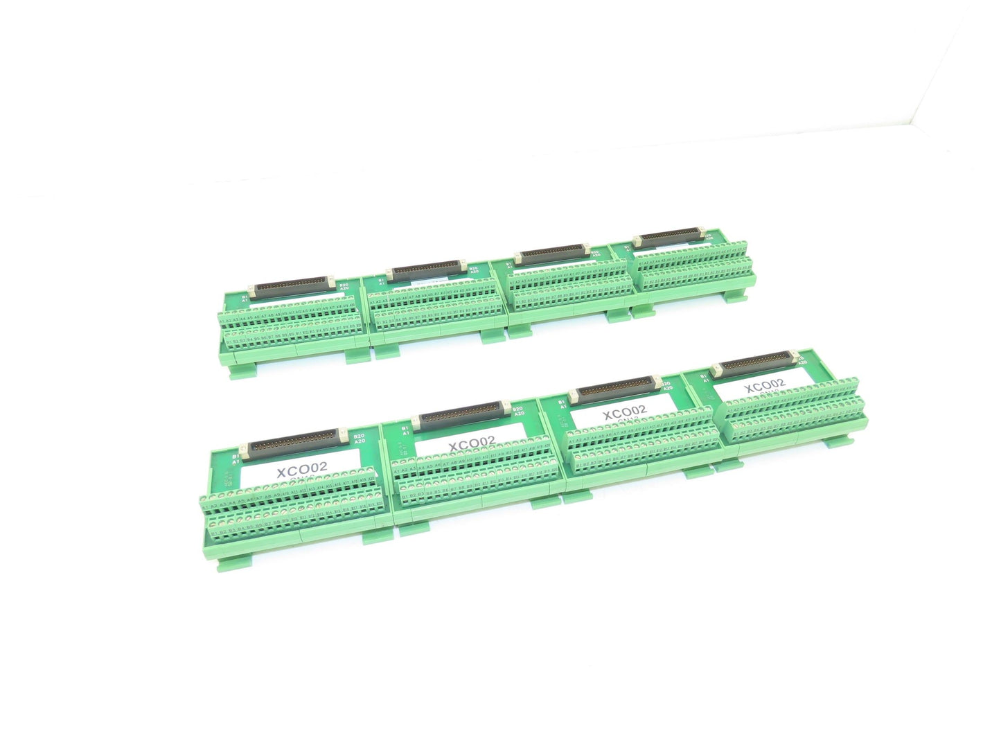 ICT 5535392 Terminal Connection Interface Board Flat Ribbon Cable Lot of 8