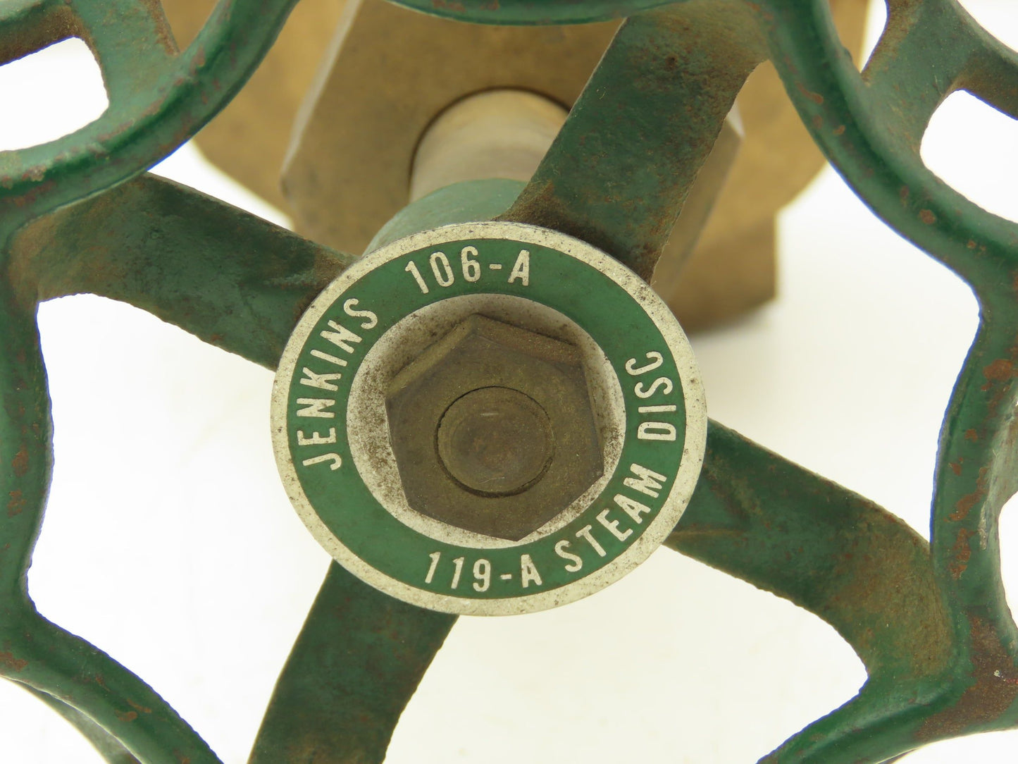 Jenkins 106-A 2" Bronze Globe Check Valve Rising Stem 119-A Steam Disc #150
