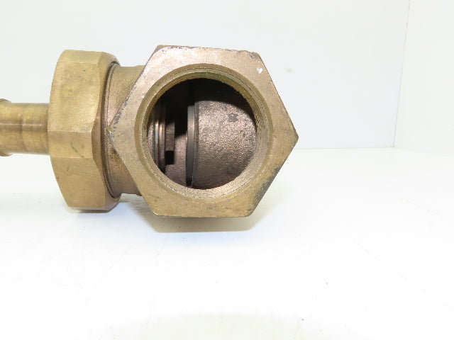 Jenkins 106-A 2" Bronze Globe Check Valve Rising Stem 119-A Steam Disc #150