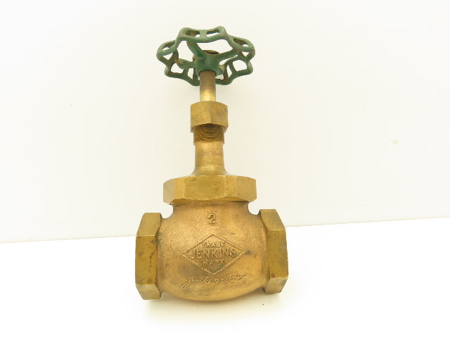 Jenkins 106-A 2" Bronze Globe Check Valve Rising Stem 119-A Steam Disc #150