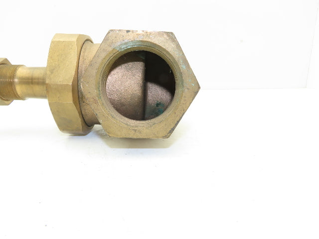 Jenkins 106-A 2" Bronze Globe Check Valve Rising Stem 119-A Steam Disc #150