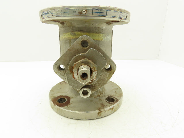 Neles-Jamesbury 3 5150 31 3600TT 3" Stainless Ball Valve 316SS 275psi Flanged