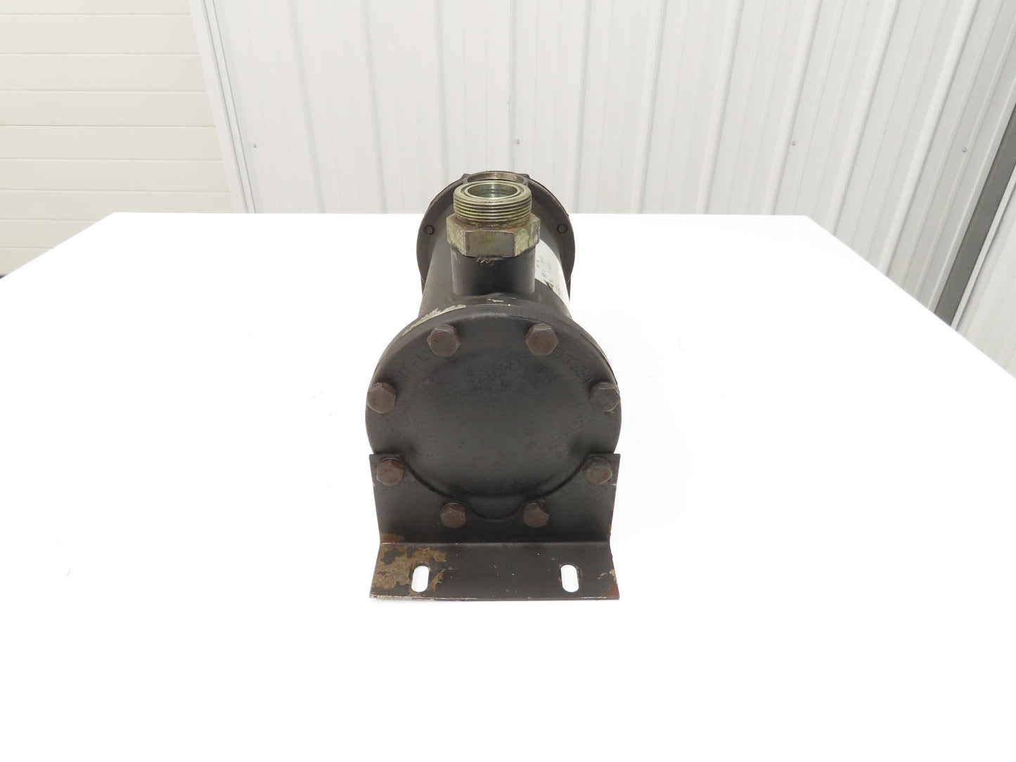 Thermal Transfer EKS-1012-F-R Oil Cooler Shell & Tube Heat Exchanger 2-Pass