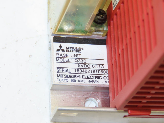 Mitsubishi Electric Melsec PLC Backplane Rack Power Supply Module 4 Slot