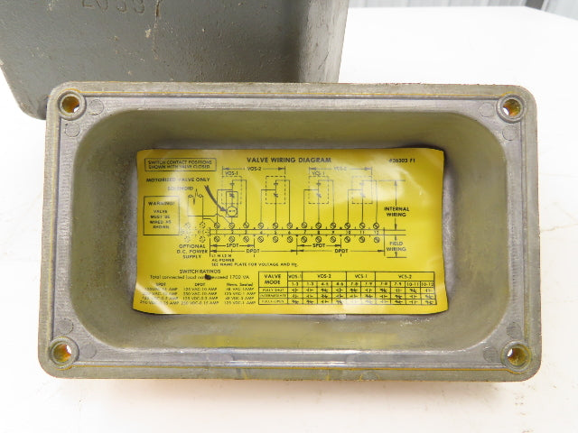 Maxon 1" 760 2 Gas Shut-Off Valve 1"NPT 600psi 120V