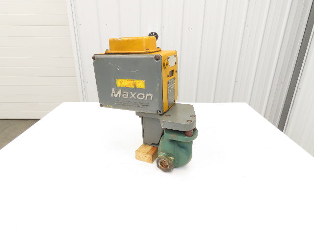 Maxon 1" 760 2 Gas Shut-Off Valve 1"NPT 600psi 120V