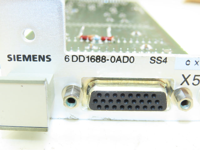 Siemens 6DD1688-0AD0 Interface Sub Module PLC Information Card No Interface Chip