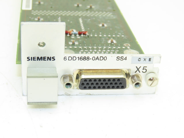 Siemens 6DD1688-0AD0 Interface Sub Module PLC Information Card No Interface Chip