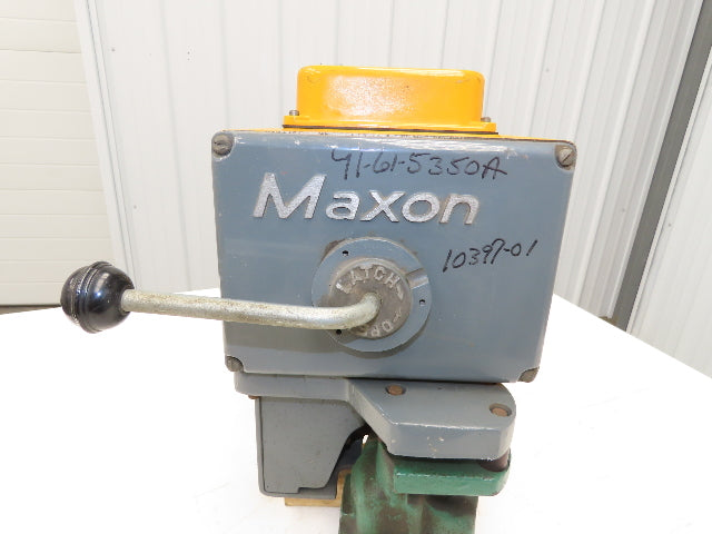 Maxon 1" 760 2 Gas Shut-Off Valve 1"NPT 600psi 120V