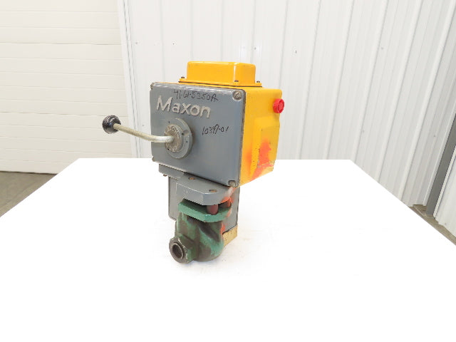 Maxon 1" 760 2 Gas Shut-Off Valve 1"NPT 600psi 120V