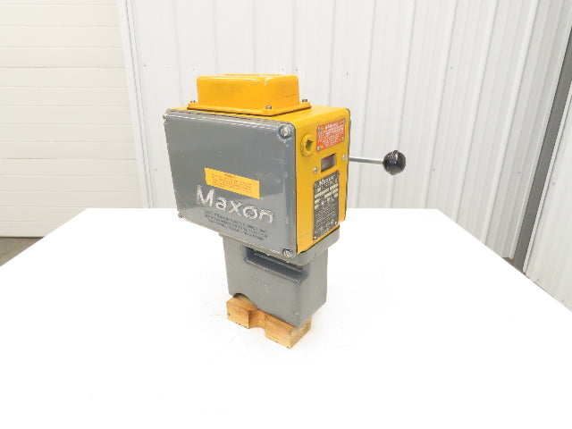 Maxon 1" 760 2 Gas Shut-Off Valve 1"NPT 600psi 120V