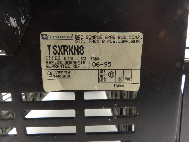 Telemecanique TSXRKN8 Chassis Rack 8-Slot