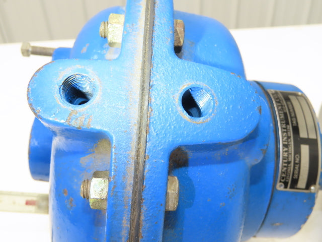 Asahi Diaphragm Pinch Valve 2" Flanged CPVC w/Century Pneumatic Actuator