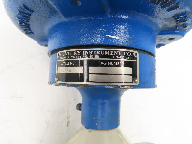 Asahi Diaphragm Pinch Valve 2" Flanged CPVC w/Century Pneumatic Actuator