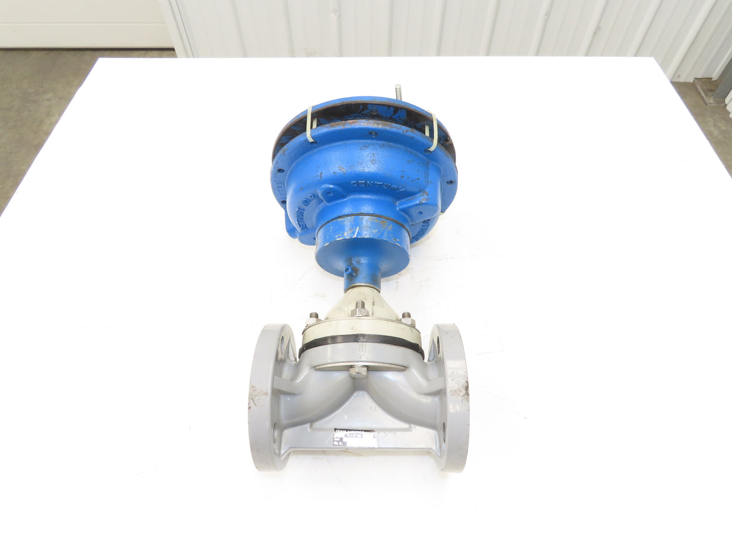 Asahi Diaphragm Pinch Valve 2" Flanged CPVC w/Century Pneumatic Actuator *READ*