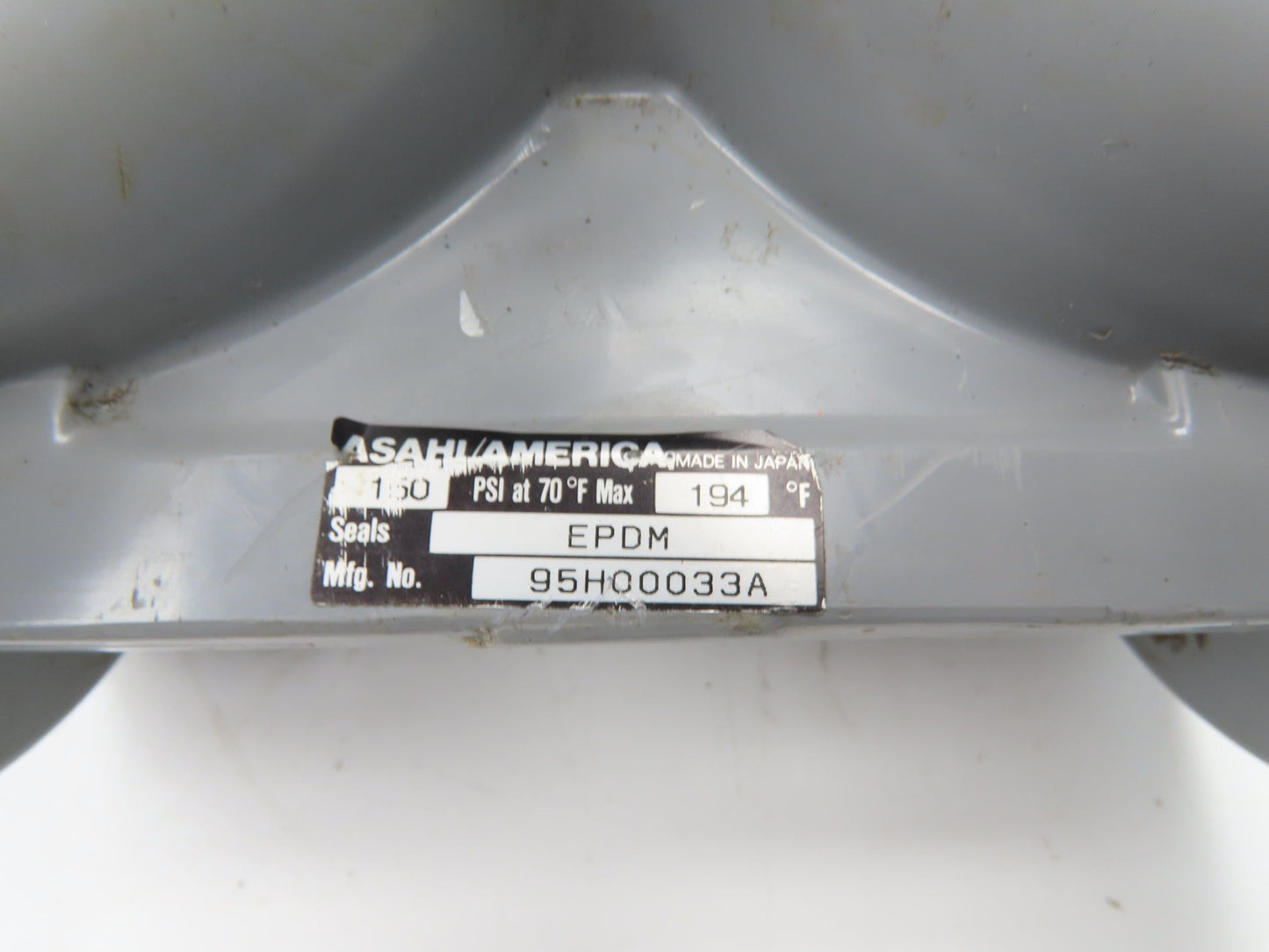 Asahi Diaphragm Pinch Valve 2" Flanged CPVC w/Century Pneumatic Actuator *READ*