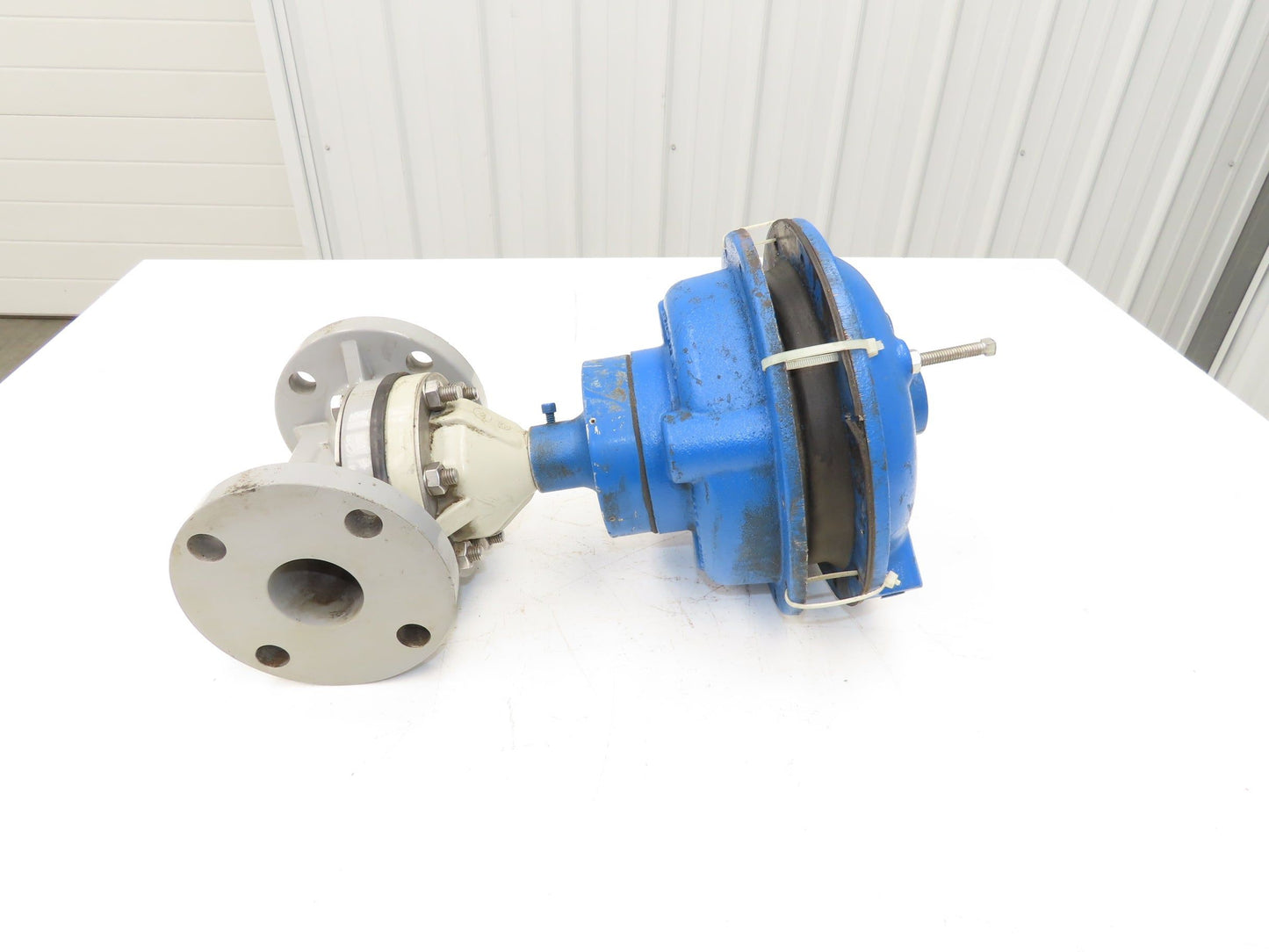 Asahi Diaphragm Pinch Valve 2" Flanged CPVC w/Century Pneumatic Actuator *READ*