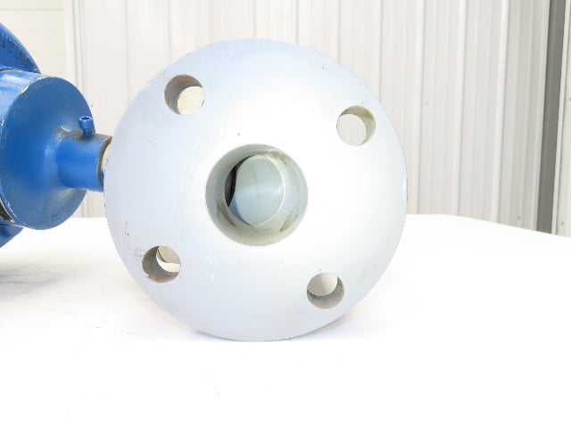Asahi Diaphragm Pinch Valve 2" Flanged CPVC w/Century Pneumatic Actuator *READ*