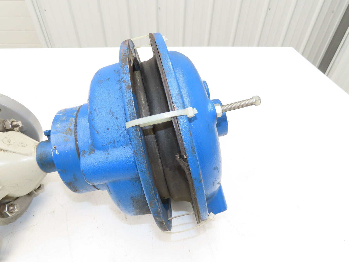 Asahi Diaphragm Pinch Valve 2" Flanged CPVC w/Century Pneumatic Actuator *READ*