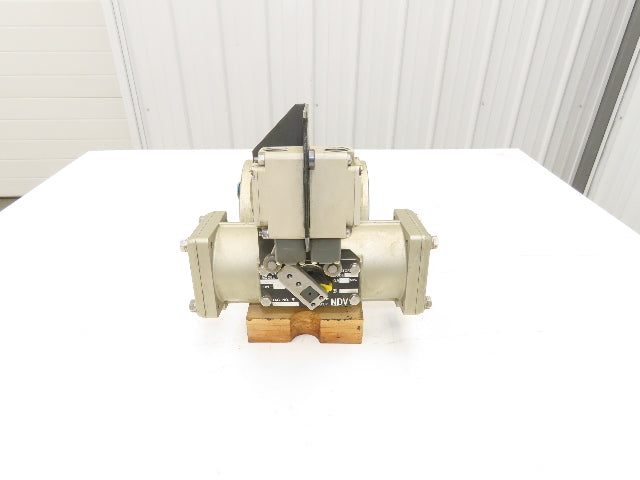 NDV Nippon E100N DN50 2" Flanged 2-Way Ball Valve & Pneumatic Actuator EPN1101N