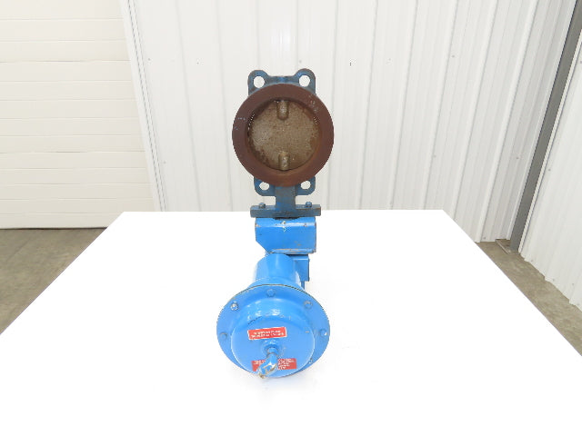 Neles-Jamesbury B60S Quadra-Powr Pneumatic Actuator + 6" Wafer Butterfly Valve