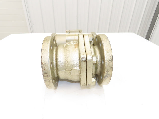 NDV Nippon E100N DN80 3" Flanged 2-Way Ball Valve & Pneumatic Actuator EPN1101N