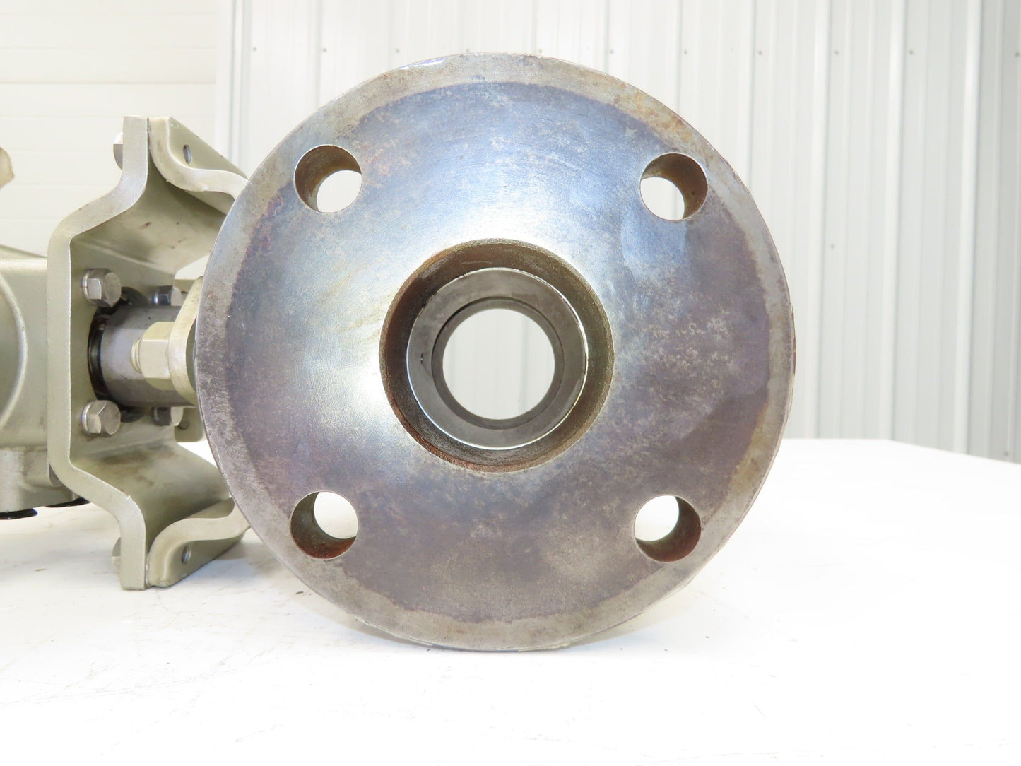 NDV Nippon E100N DN65 2.5" Flanged 2-Way Ball Valve Pneumatic Actuator EPN1101N