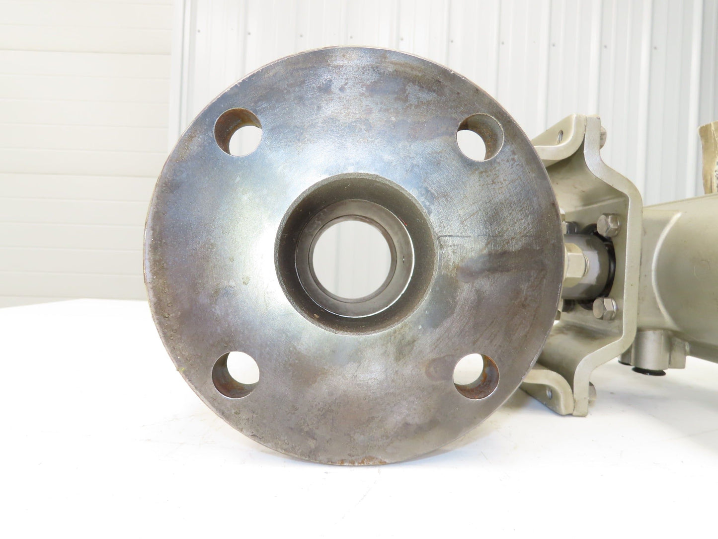 NDV Nippon E100N DN65 2.5" Flanged 2-Way Ball Valve Pneumatic Actuator EPN1101N