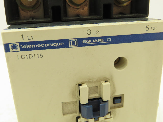 Telemecanique LC1D115 Motor Starter Contactor 250A 1000V 3 Pole 110V Coil