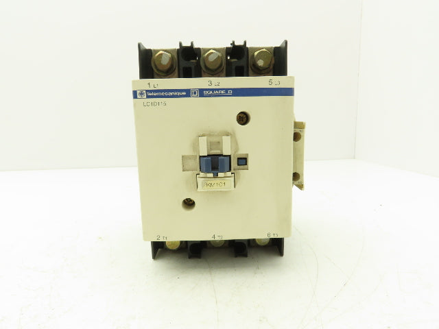 Telemecanique LC1D115 Motor Starter Contactor 250A 1000V 3 Pole 110V Coil