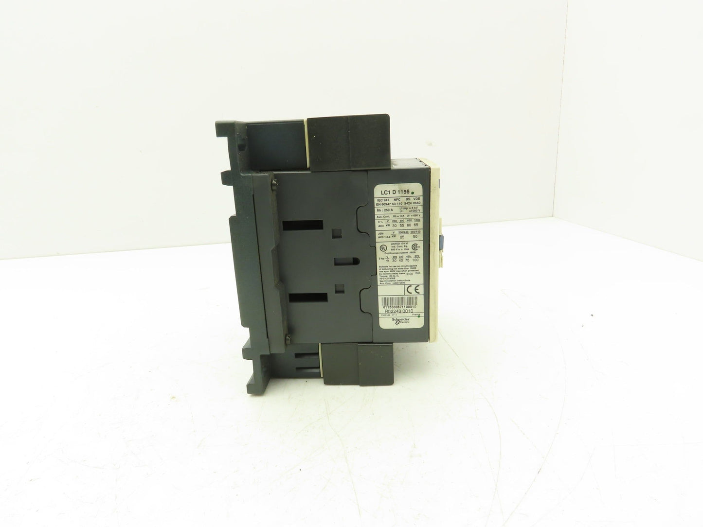 Telemecanique LC1D115 Motor Starter Contactor 250A 1000V 3 Pole 110V Coil