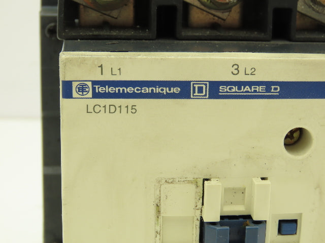 Telemecanique LC1D115 Motor Starter Contactor 250A 1000V 3 Pole 110V Coil