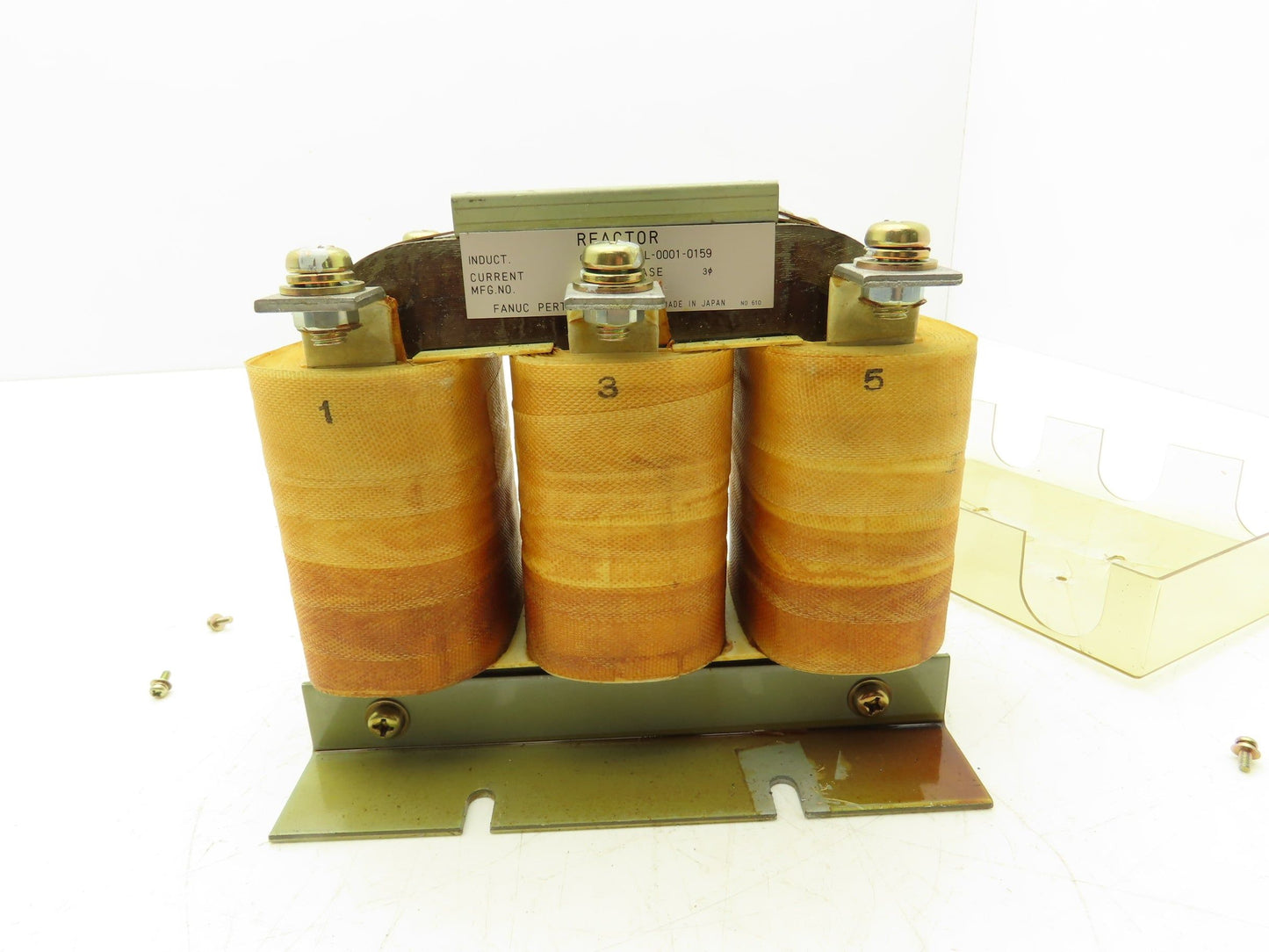 Fanuc A81L-0001-0159 Transformer 155A 0.032mH 3ph