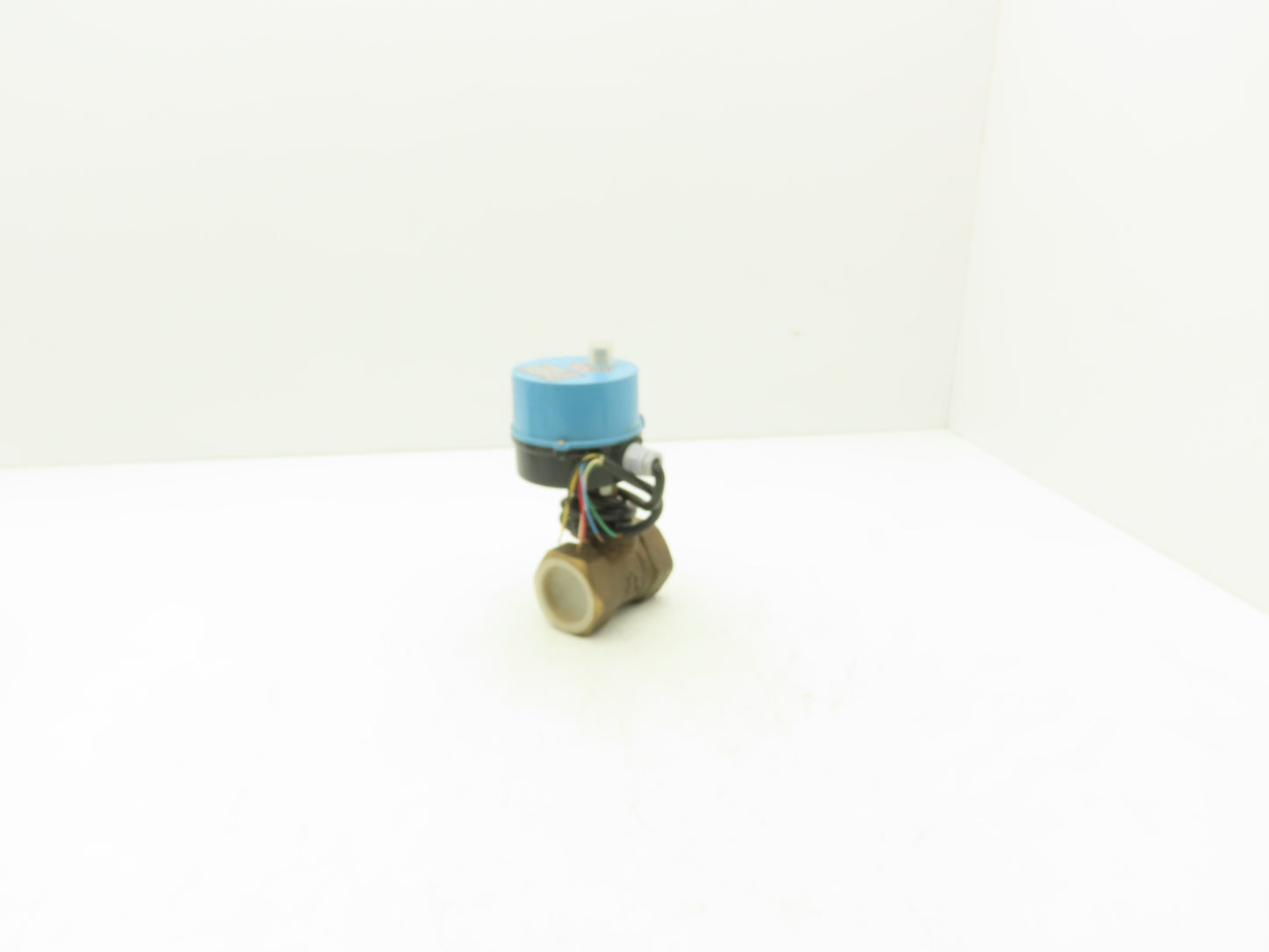 Kitz LLBS7 Electric Motorized Bronze Ball Valve 1-1/2" Threaded 24VDC Actuator