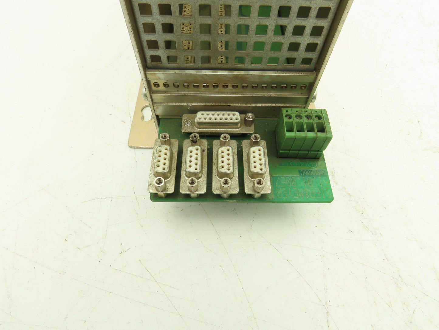 Sieb Meyer 61.01.0057 PLC Slot Rack Chassis Serial Plugs