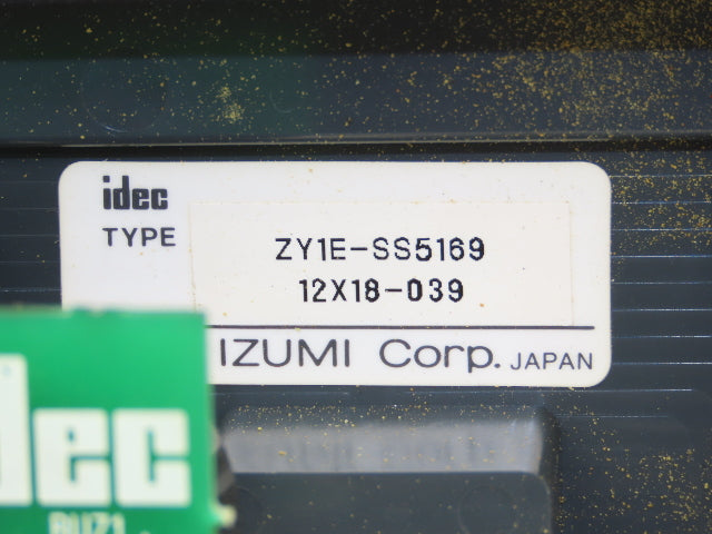 IDEC ZY1E-SS5169 Operation Panel Clamp Unclamp Teaching Monitoring Mode