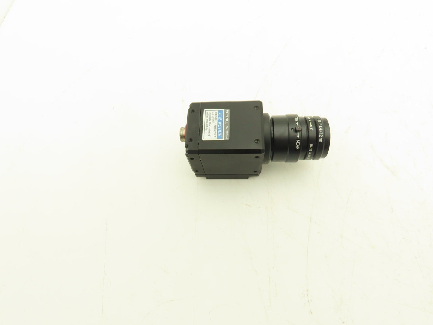 Keyence CA-HX200M LumiTrax Camera 16x 2MP F1.4 12mm B/W Manual Aperature Zoom