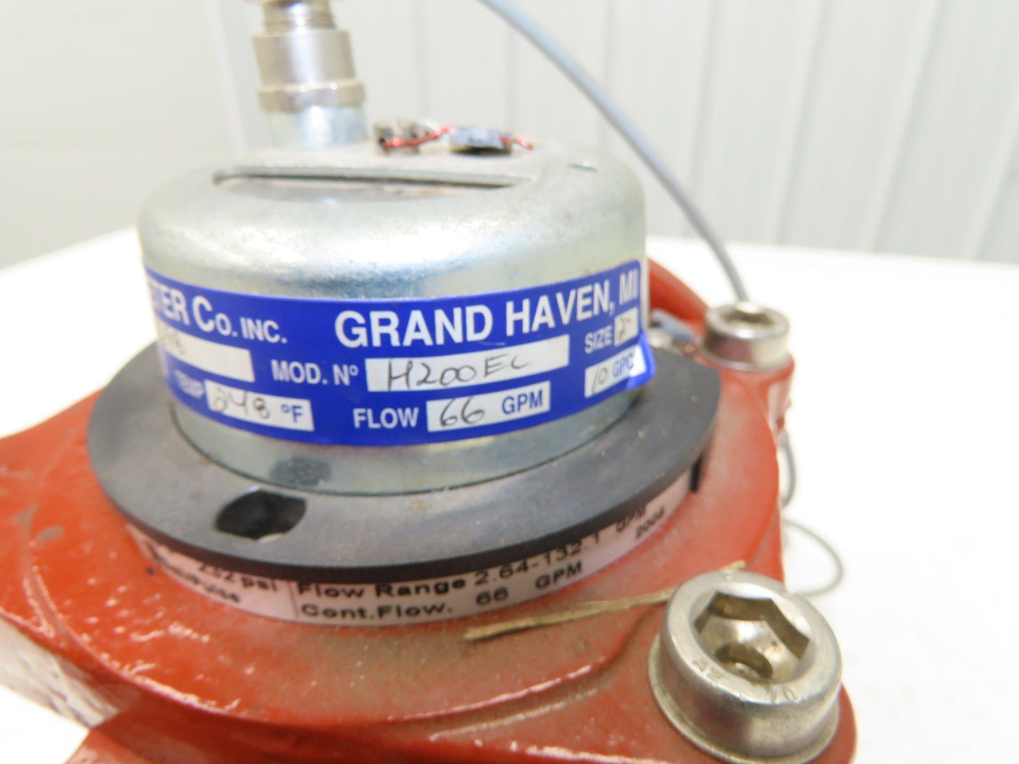 Carlon H200EL Metering Valve Type 457 ANSI 2" 66 gpm 232psi 10 Gal/Pulse