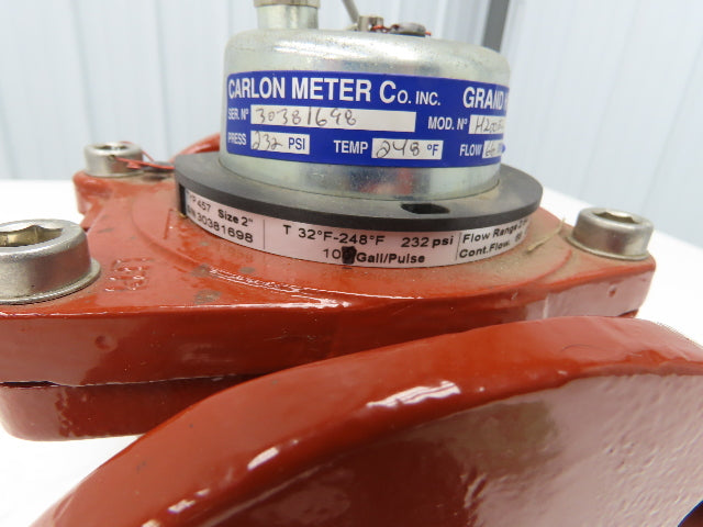 Carlon H200EL Metering Valve Type 457 ANSI 2" 66 gpm 232psi 10 Gal/Pulse