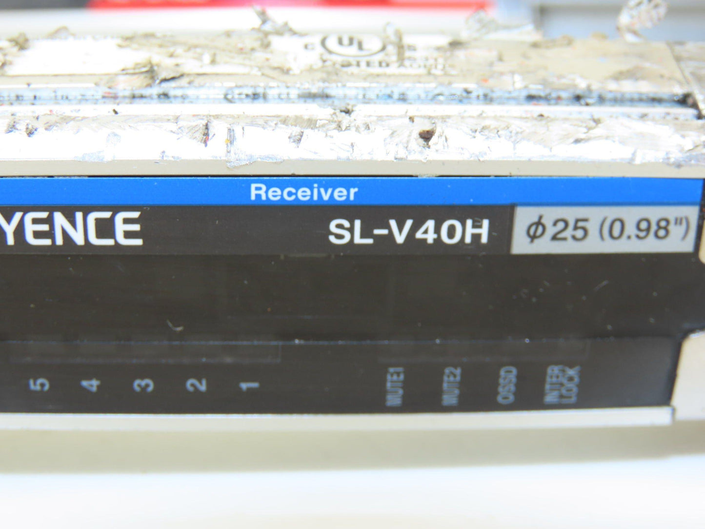 Keyence SL-V40H Light Curtain Transmitter Receiver Set 780mm 24VDC