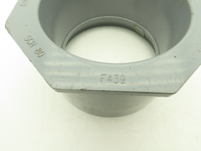 Spears SCH 80 Reducer Bushing 8x6" Spigot x Socket NSF-61