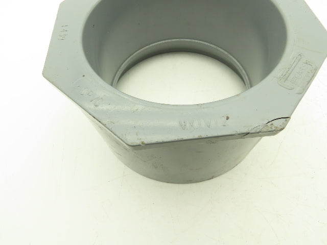 Spears SCH 80 Reducer Bushing 8x6" Spigot x Socket NSF-61