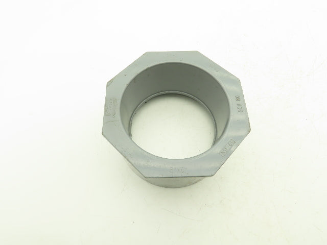 Spears SCH 80 Reducer Bushing 8x6" Spigot x Socket NSF-61